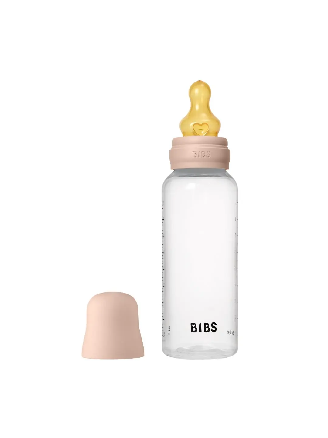 BIBS bērnu pudelīte 270 ml, Blush