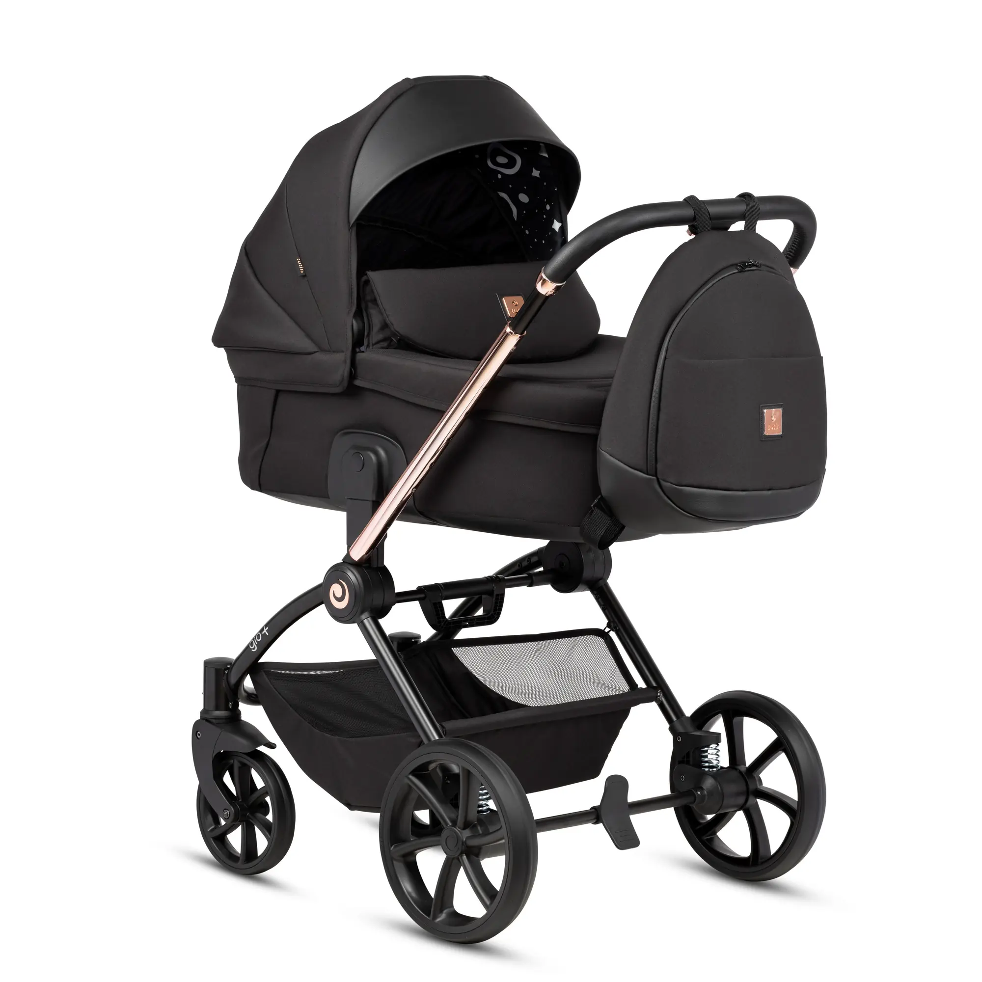 Bērnu rati 2in1 Gio Plus, Nero 135