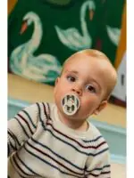 BIBS Studio apaļais knupītis Ruby Pine Mix