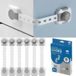 Bērnu drošības slēdzenes skapjiem 6 gab., SBS-214 SIPO