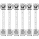 Bērnu drošības slēdzenes skapjiem 6 gab., SBS-214 SIPO