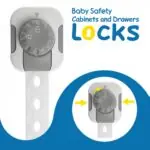 Bērnu drošības slēdzenes skapjiem 6 gab., SBS-214 SIPO