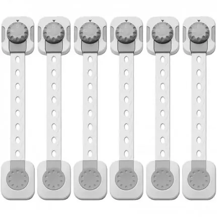 Bērnu drošības slēdzenes skapjiem 6 gab., SBS-214 SIPO