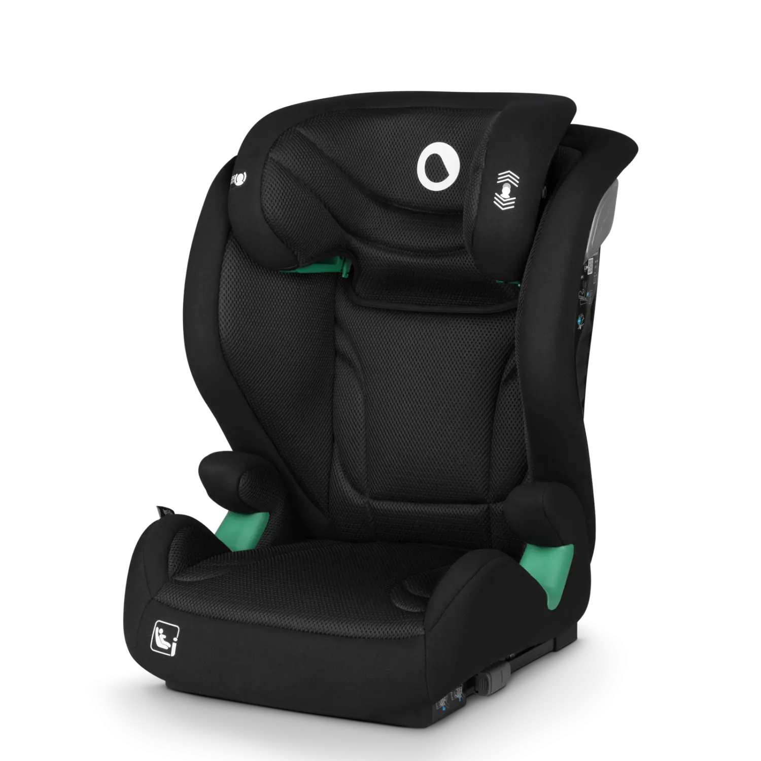 Autokrēsls Lionelo Igo i-size 100-150 cm Black carbon