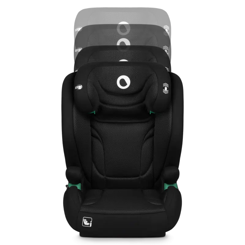 Autokrēsls Lionelo Igo i-size 100-150 cm Black carbon