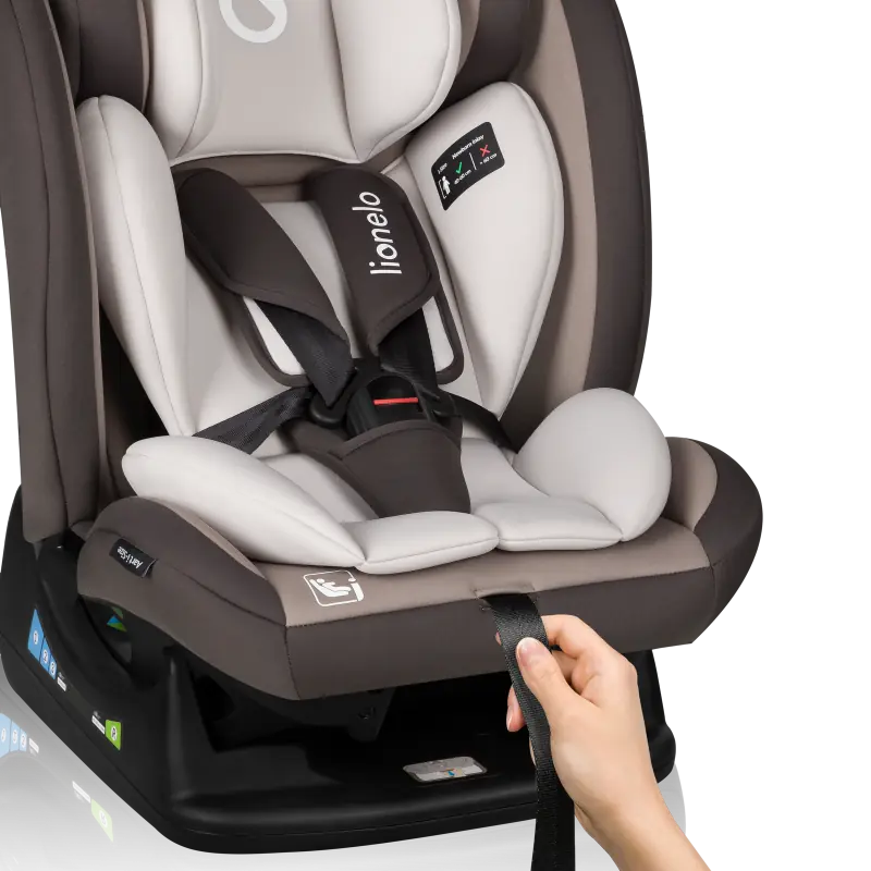 Autokrēsls Lionelo AART i-size 40-150 cm, Beige Latte