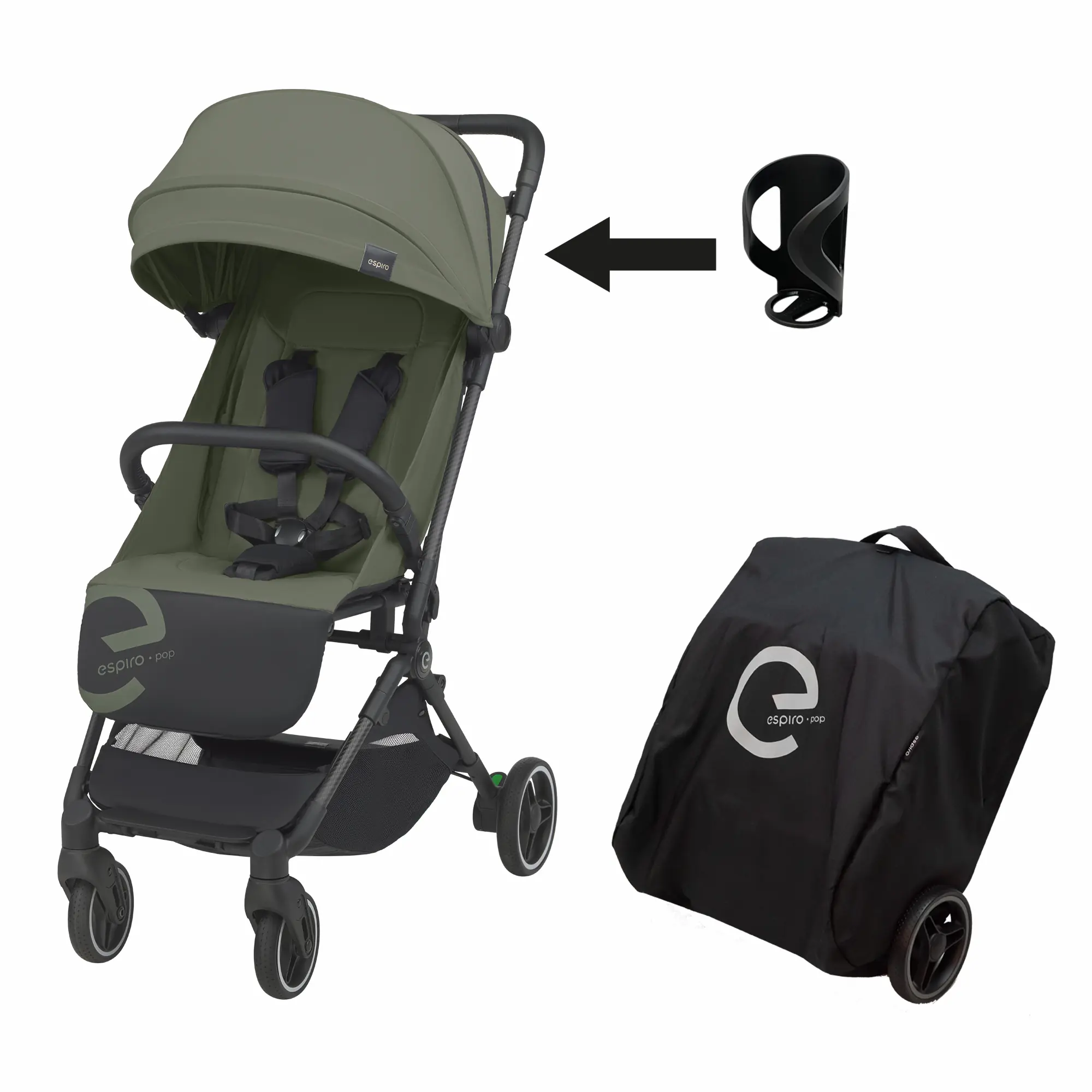 Pastaigu rati Espiro Pop