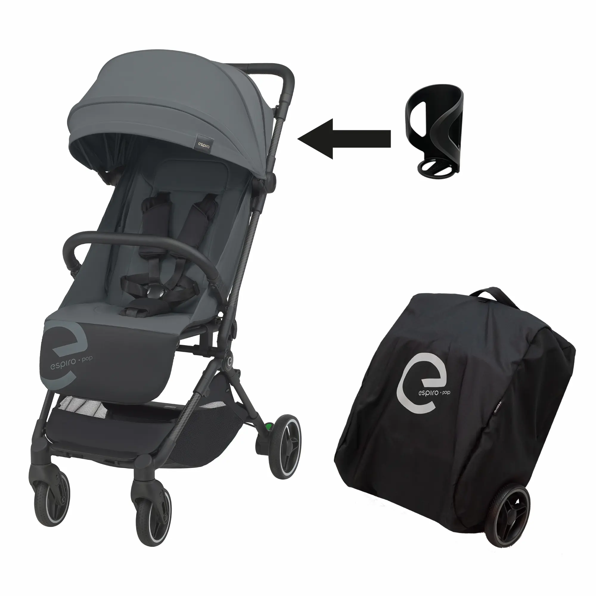 Pastaigu rati Espiro Pop