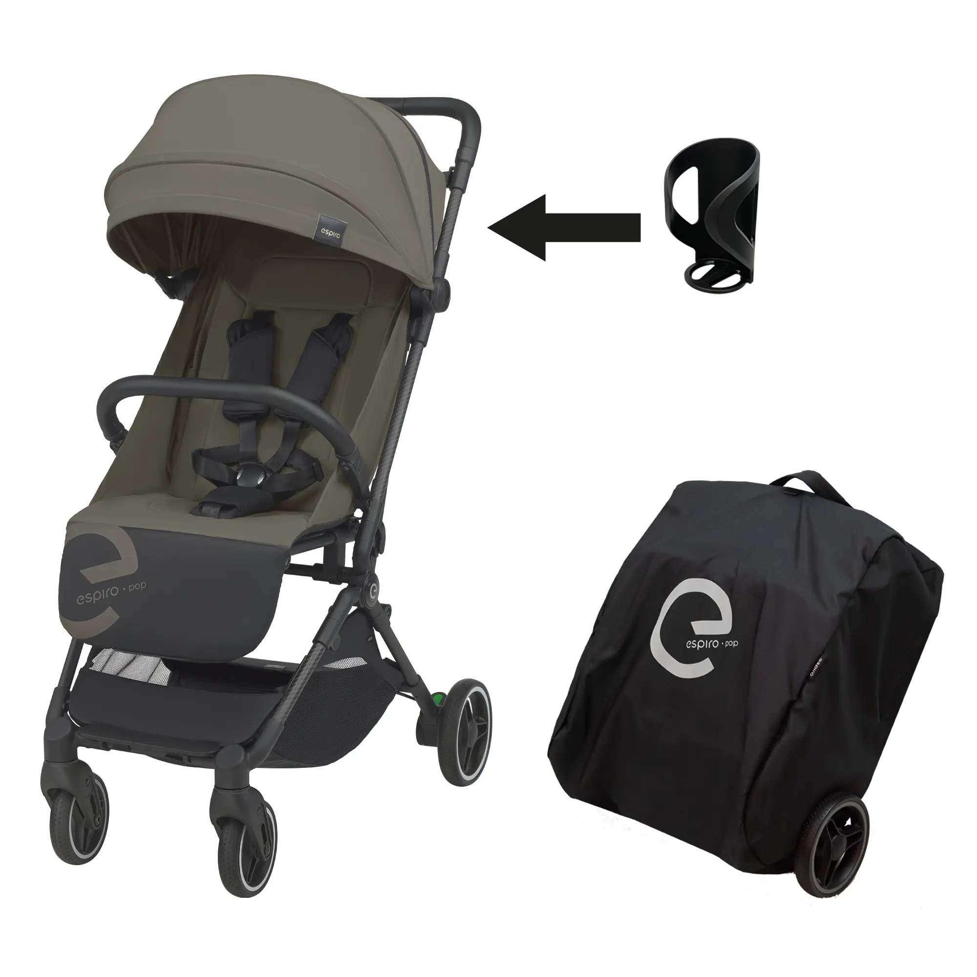 Pastaigu rati Espiro Pop