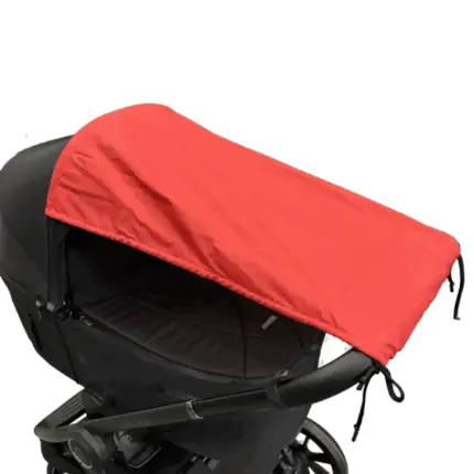 Universāls saules pārsegs ratiem Heitmann Felle, 7015 RT red