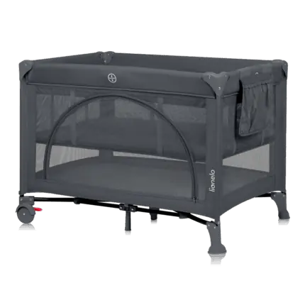 Ceļojuma gultiņa Lionelo Laura, Grey concrete 1012768