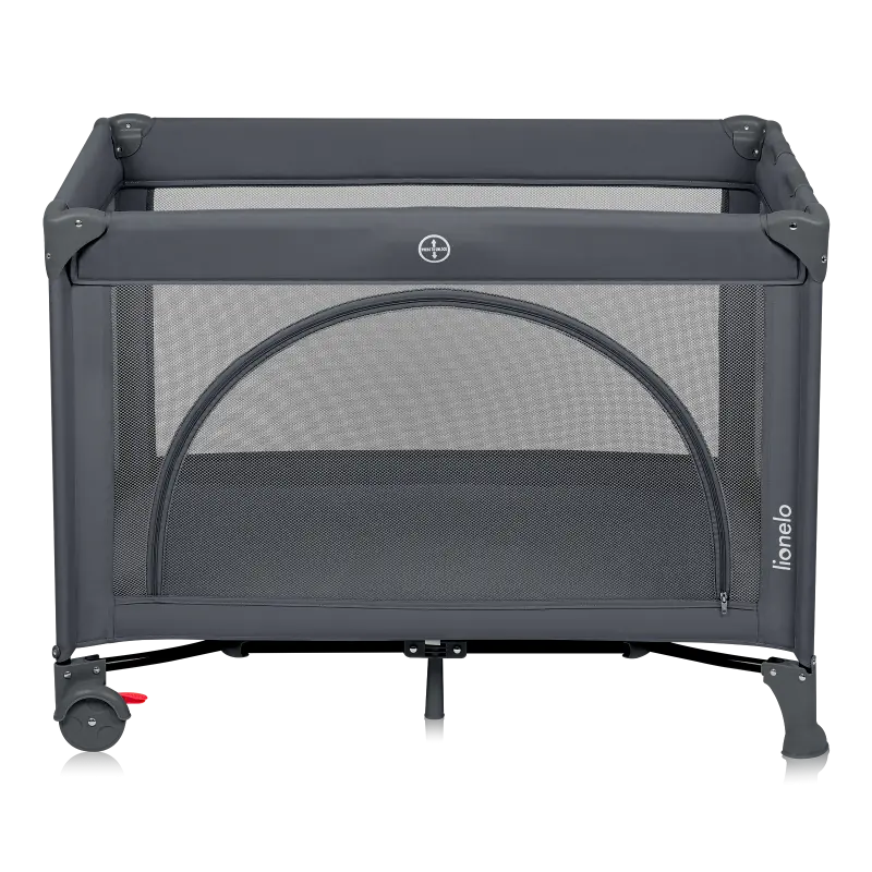 Ceļojuma gultiņa Lionelo Laura, Grey concrete 1012768