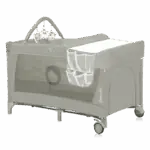 Ceļojuma gultiņa Lionelo Flower, Cappuccino 1012769