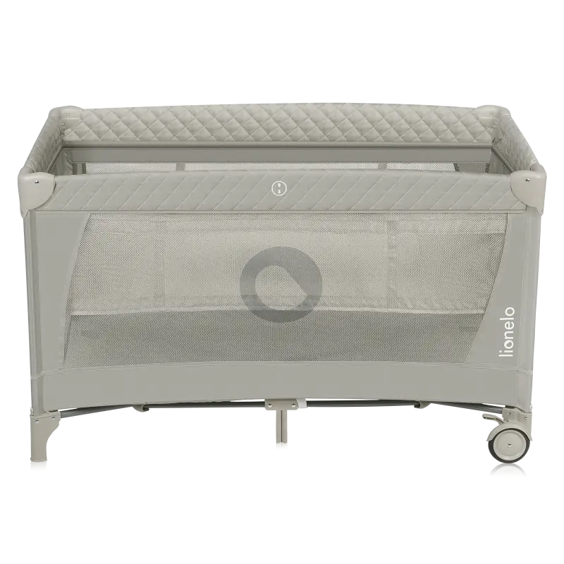 Ceļojuma gultiņa Lionelo Flower, Cappuccino 1012769