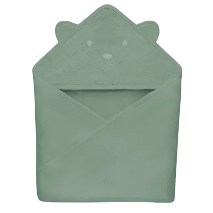 Muslīna dvielis ar kapuci, Lionelo green forest