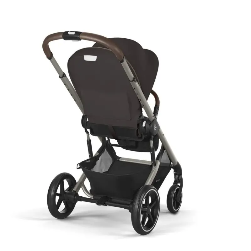 pastaigu rati cybex balios s lux chocolate brown no aizmugures