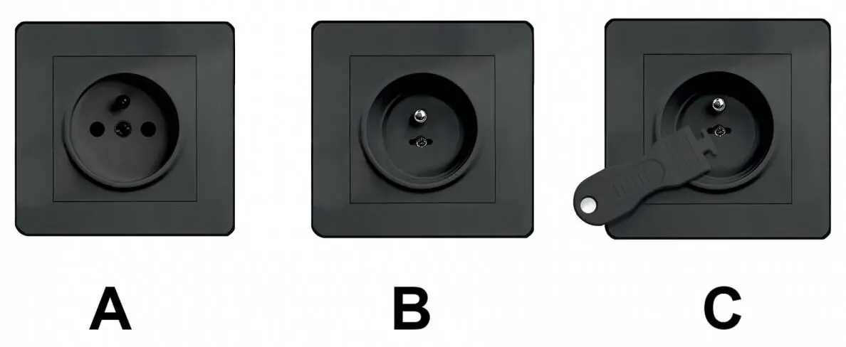 Aizsardzības komplekts kontaktligzdām SBS-C10B SIPO