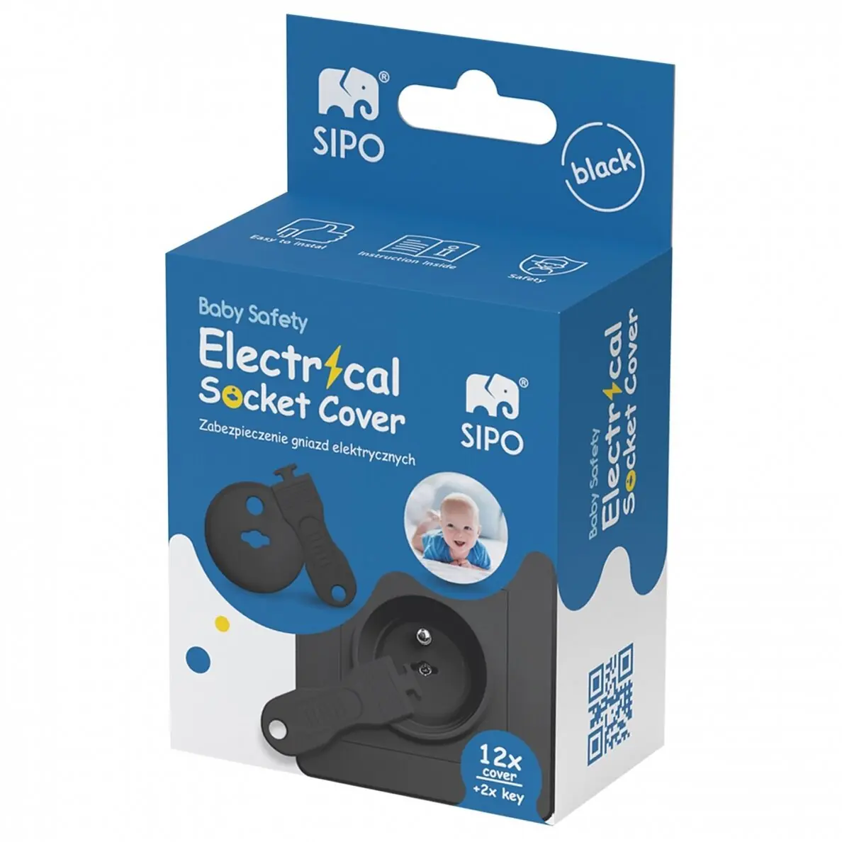 Aizsardzības komplekts kontaktligzdām SBS-C10B SIPO