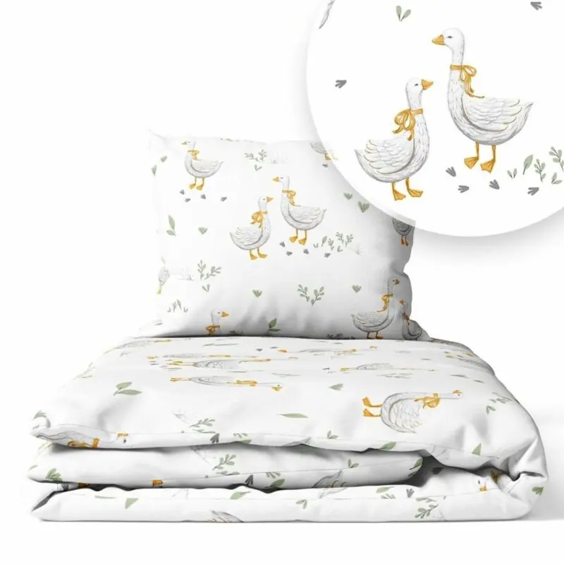 Gultas veļas komplekts 2 daļas, Ankras Goose green