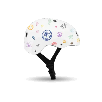 velo ķivere bērniem lionelo white skats no sāna apzīmēta