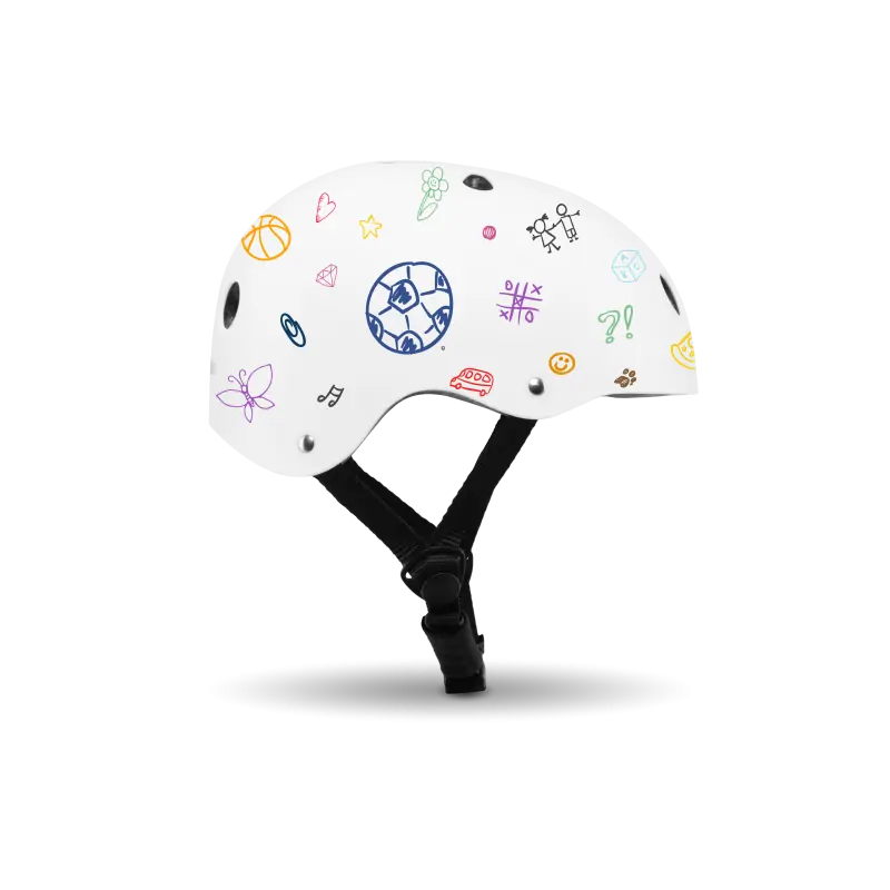 velo ķivere bērniem lionelo white skats no sāna apzīmēta