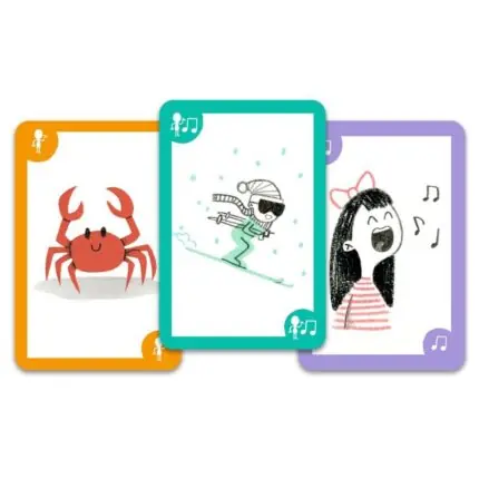 Djeco Kāršu spēle - Mēmais šovs - Puick! Puick! 1