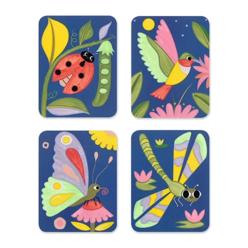 Djeco Krāsošana ar paletēm - Rāpojošie dzīvnieki 3