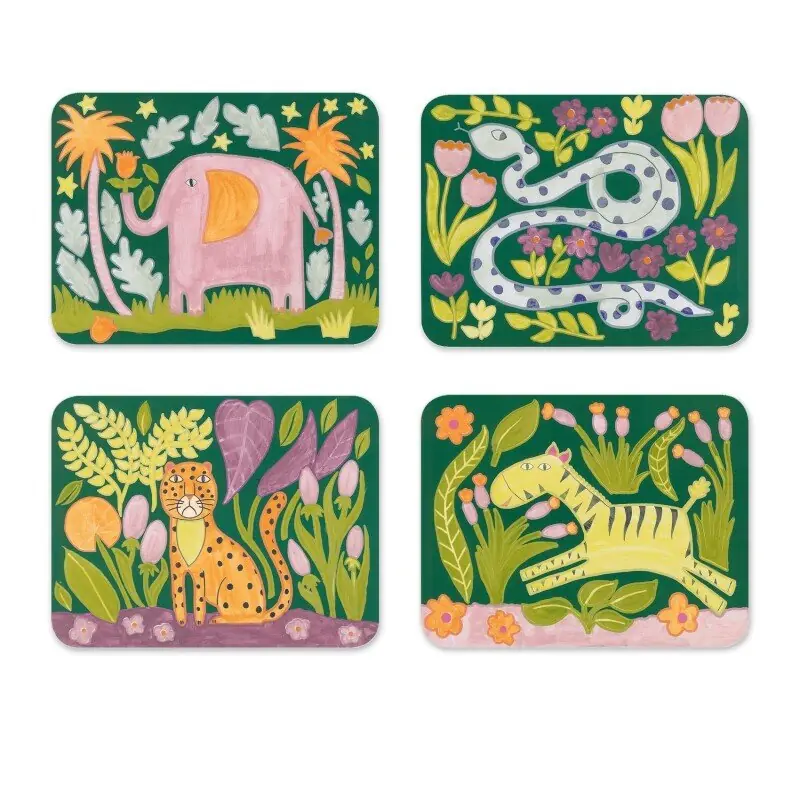 Djeco Krāsošana ar paletēm - Savvaļas dzīvnieki 4