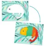 Djeco Krāsošana ar pirkstiņkrāsām - Krāsainās radības 3