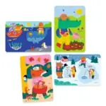 Djeco Krāsošana ar ūdeni - 4 gadalaiki 4