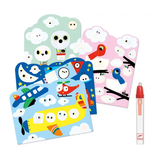 Djeco Krāsošana ar ūdeni - Debesīs 1