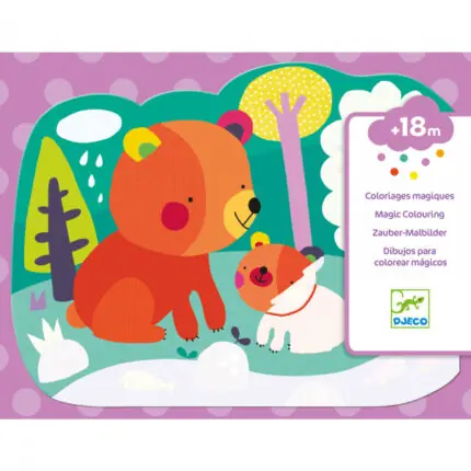 Djeco Krāsošana ar ūdeni - Mežā kopskats