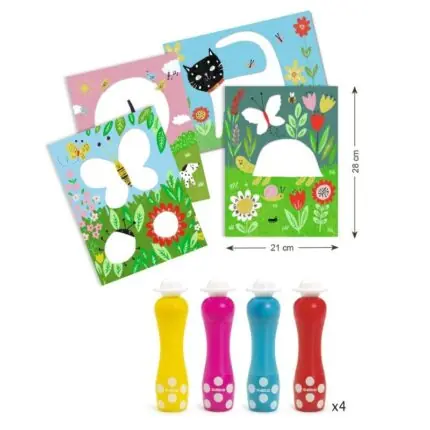 Djeco Krāsošana - Mazie punktiņi 1