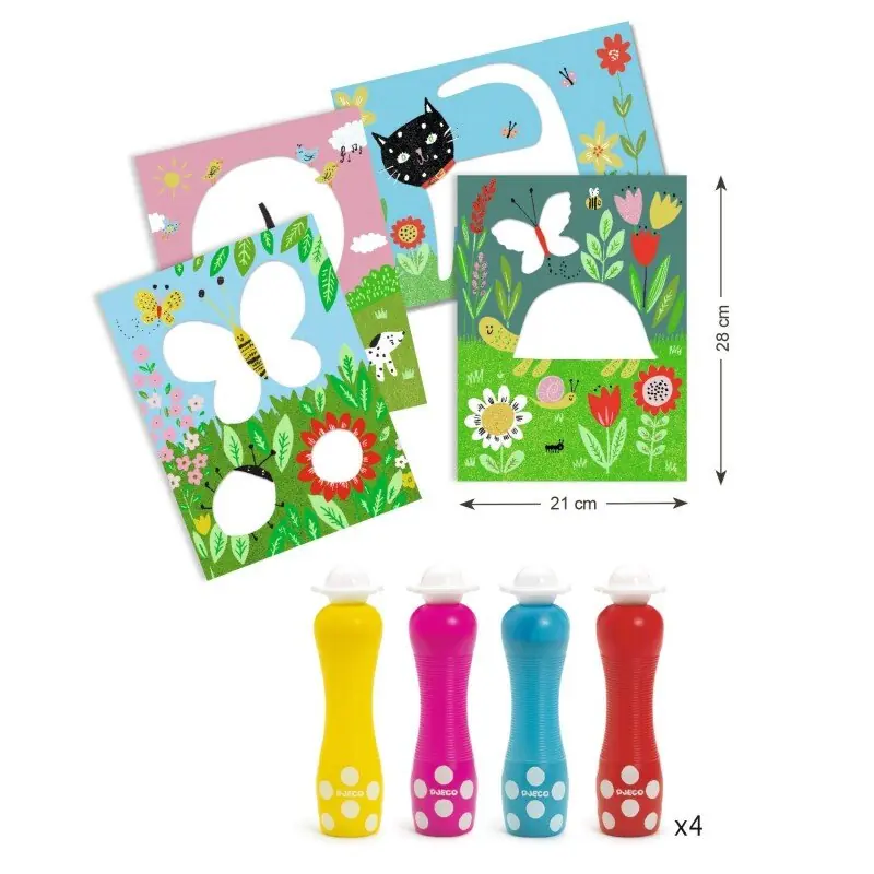 Djeco Krāsošana - Mazie punktiņi 1