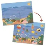 Djeco Pārlīmējamas biezās uzlīmes - Vasara 2