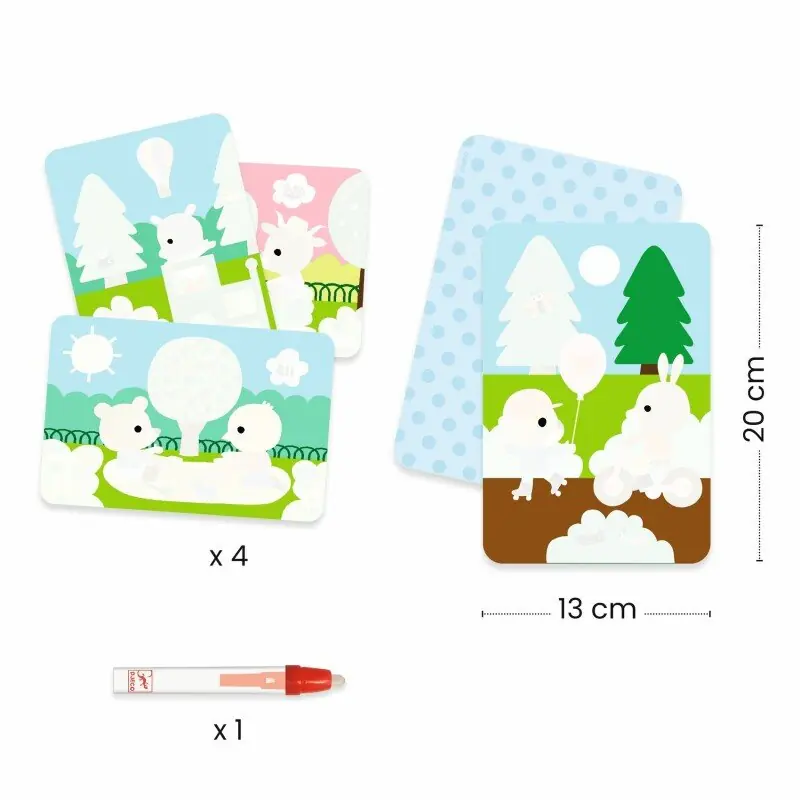 Djeco Krāsošana ar ūdeni - Parkā 1