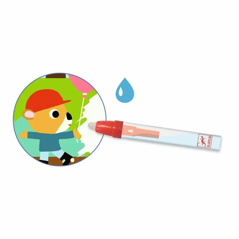 Djeco Krāsošana ar ūdeni - Parkā 2