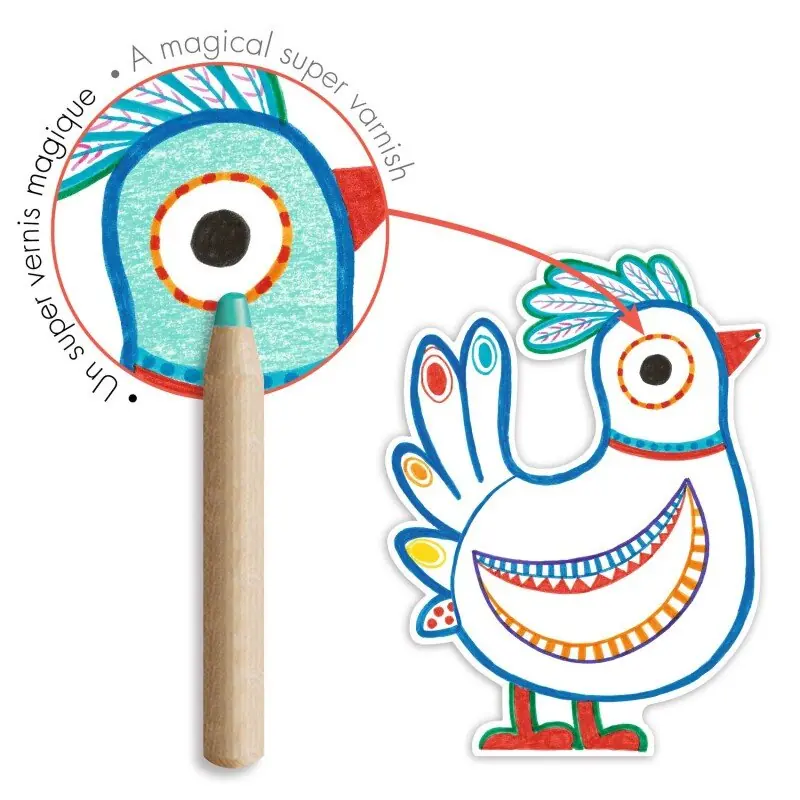 Djeco Krāsošana - Meža dzīvnieki 2