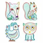 Djeco Krāsošana - Meža dzīvnieki 4