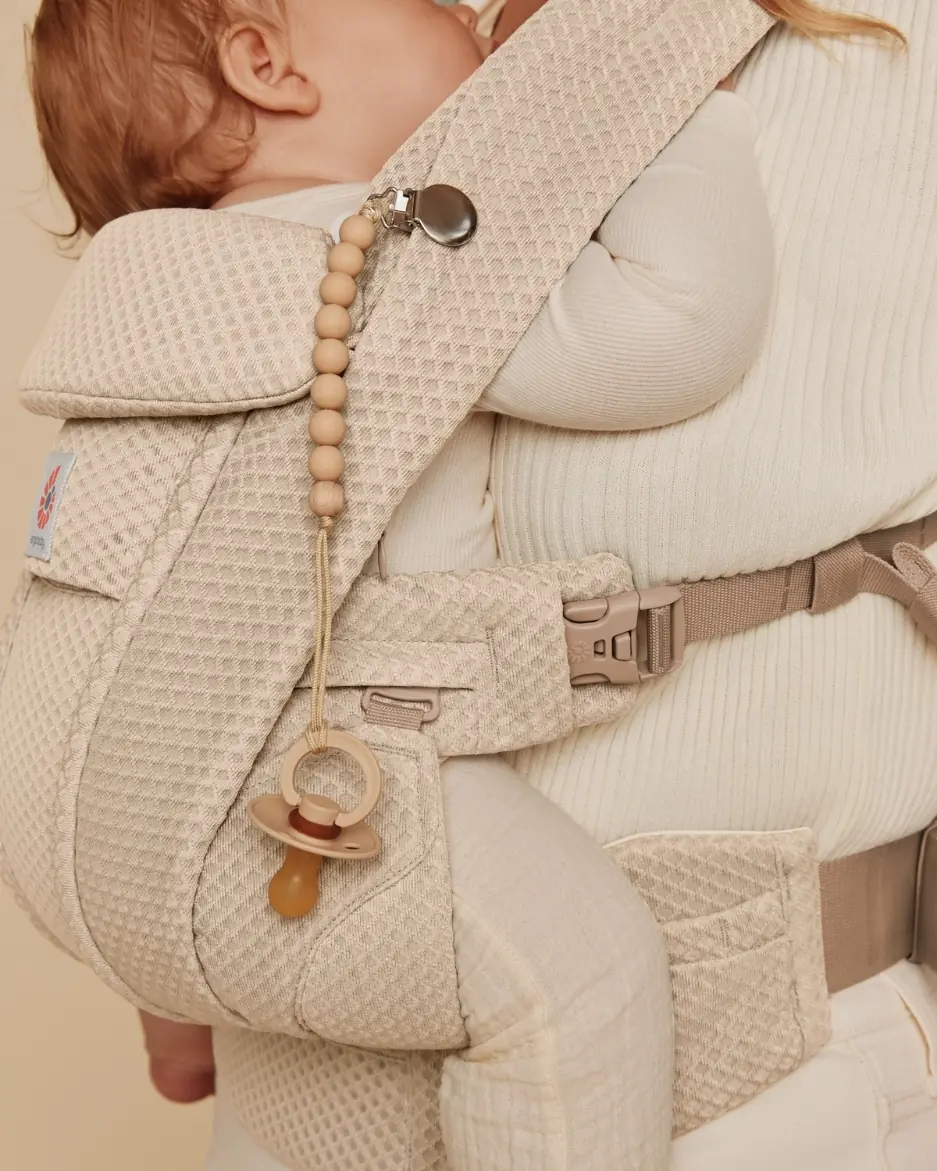 Ergobaby Omni Deluxe Mesh ergosoma natural beige ar mazuli