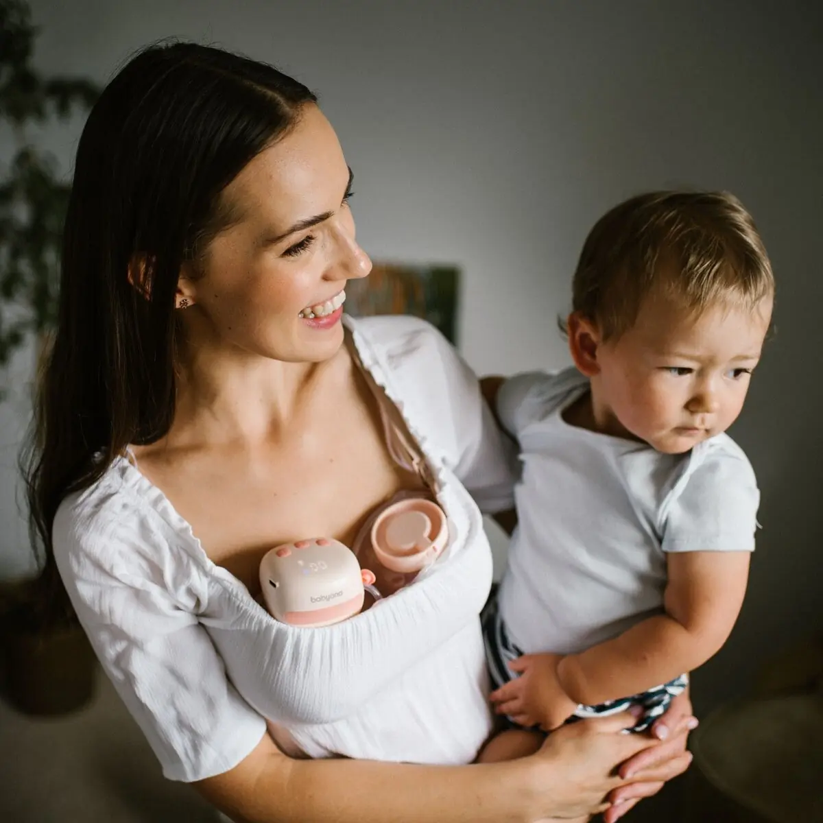 BabyOno dubultais bezroku elektroniskais krūts sūknis, TWINNY, 1002