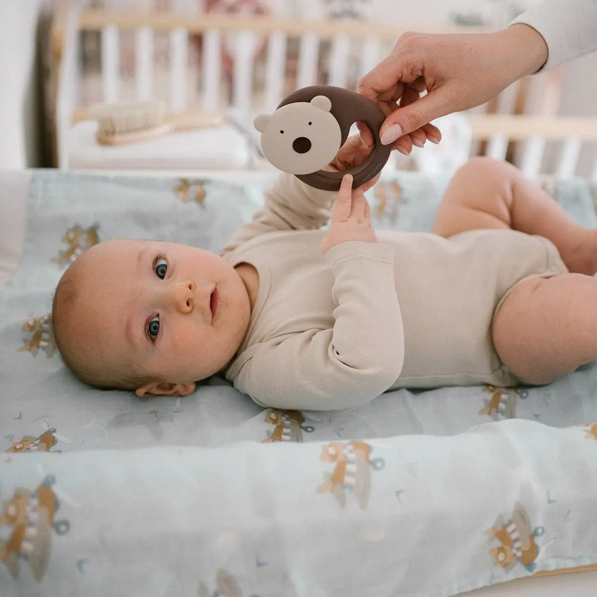 BabyOno bambusa autiņi 3 gab. pelēki 397/10