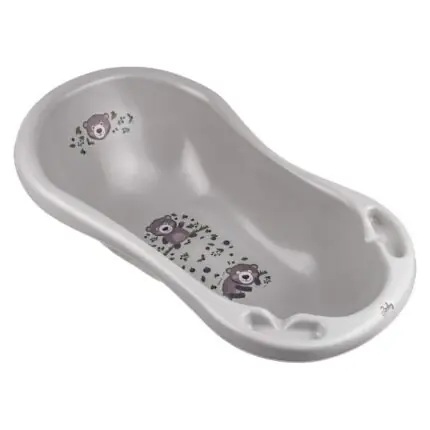 Bērnu vanniņa Maltex Lācis 84 cm - Grey