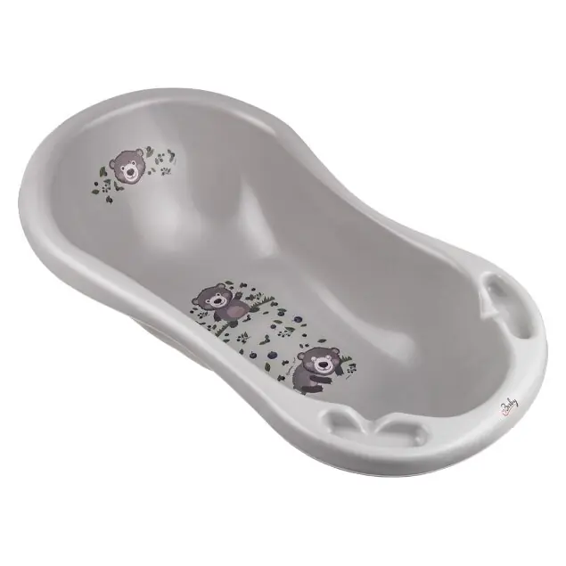 bernu-vannina-maltex-lacis-84-cm-grey Bērnu vanniņa Maltex Lācis 84 cm - Grey