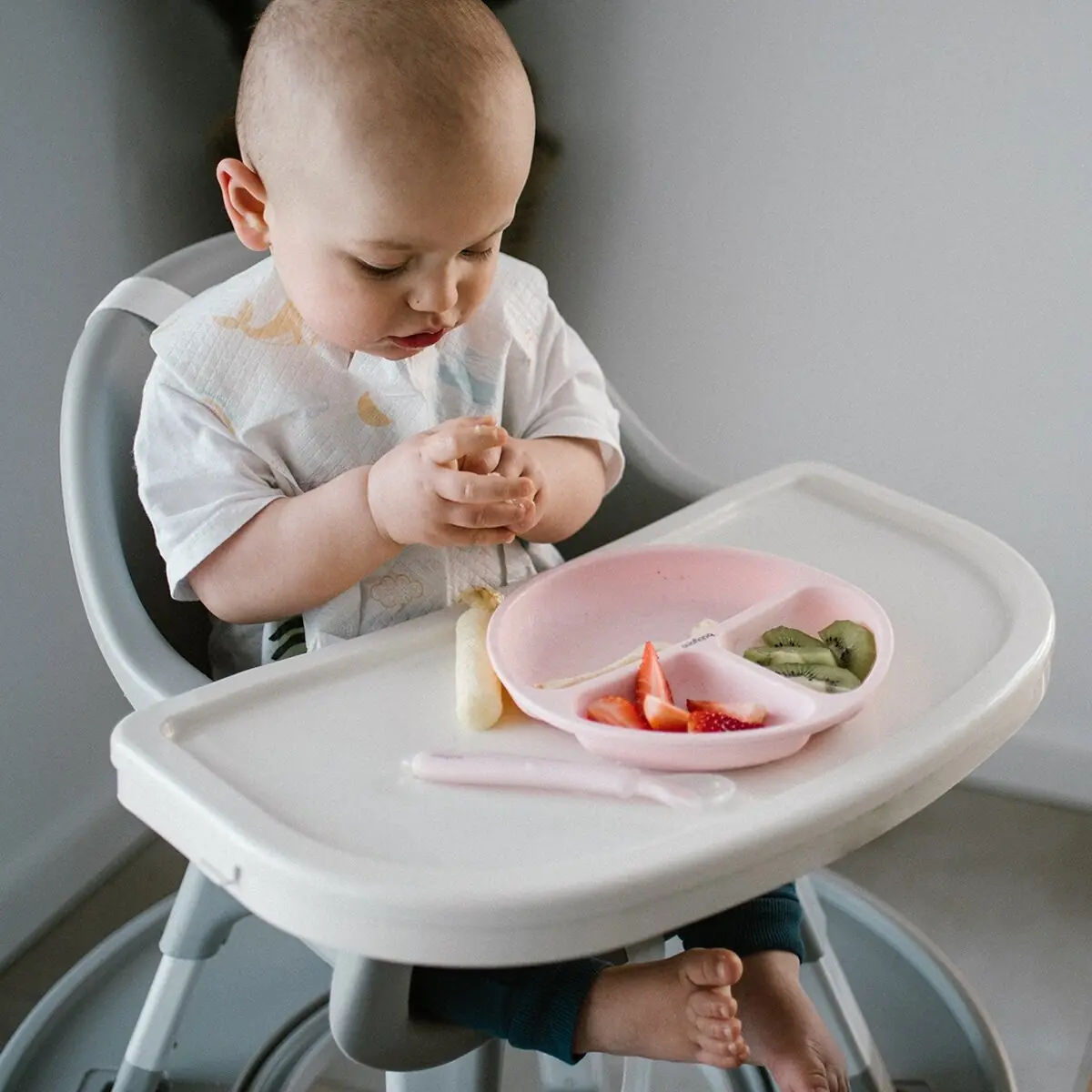 Babyono silikona piesūcekņa bļoda zila 1482/02