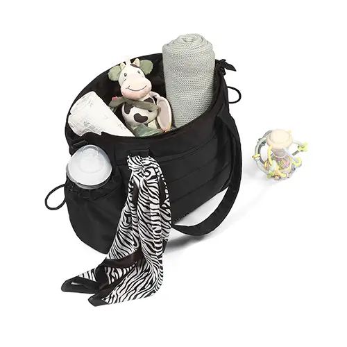 Babyono mammas soma ratiņiem CAMI melna 1672/01