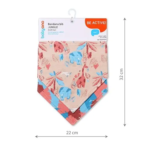 BabyOno bandanas priekšautiņš JUNGLE, 879/14